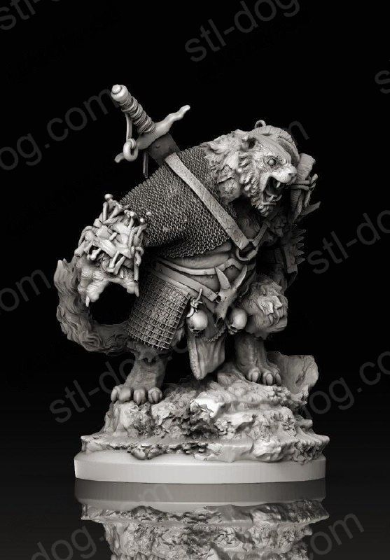 武士虎(Tiger Warrior) 3D打印图纸